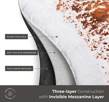 Original Faux Cowhide Rug
