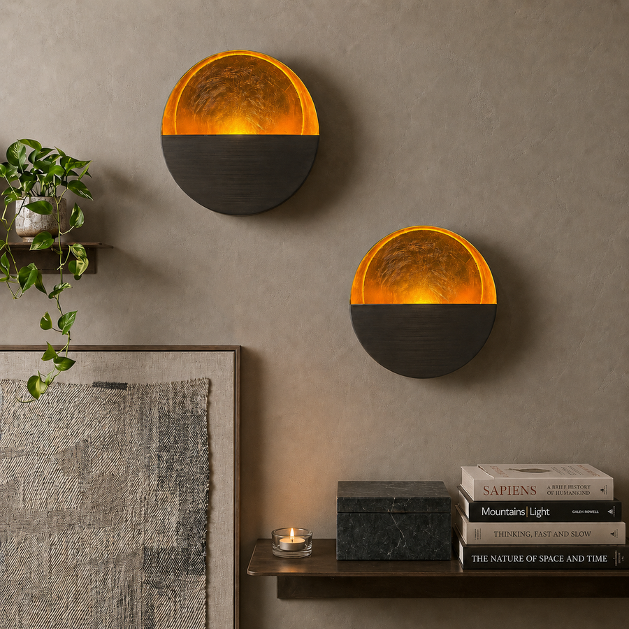 Eclipse Wall Sconce Tea Light Candle Holders