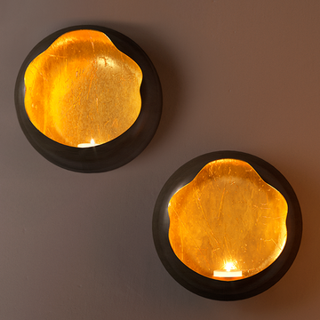 Solara Wall Sconce Tea Light Candle Holders